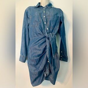Veronica Beard Serra Denim Dress NWT Size 00